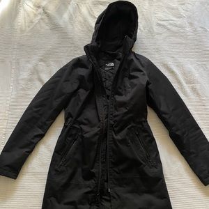 The North Face Insulated Trench/Rain Jacket